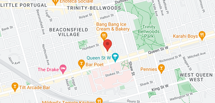 map of 47 OSSINGTON AVE